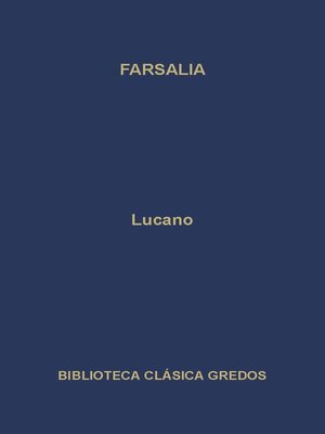 cover image of Farsalia